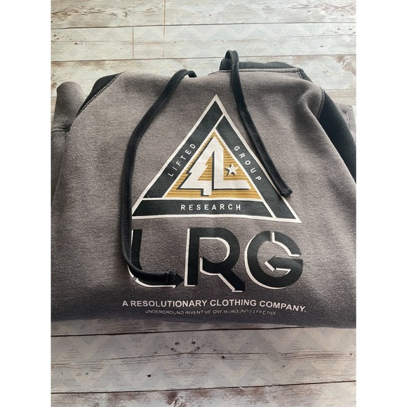 LRG Pullover Sweatshirt SIZE Small Gray - Picture 5 of 7